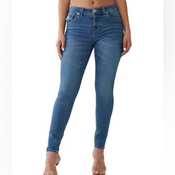 NWT True Religion Jennie Mid-Rise - Picture 1 of 7
